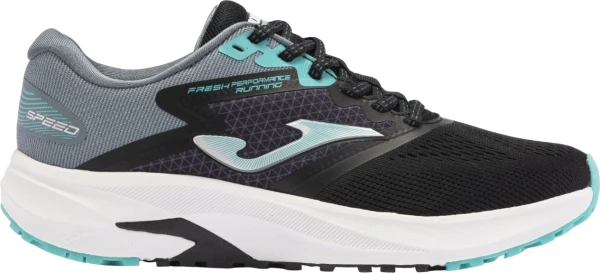 Кроссовки беговые Joma SPEED черно-серо-бирюзовые RSPEEW2401