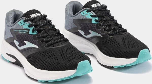 Кроссовки беговые Joma SPEED черно-серо-бирюзовые RSPEEW2401