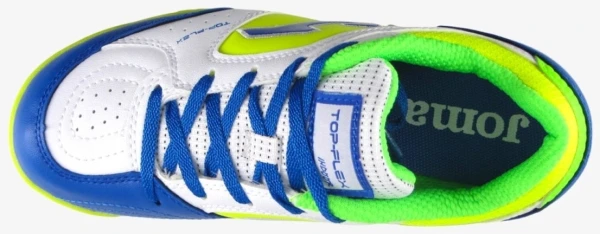 Сороконіжки (шиповки) дитячі Joma TOP FLEX JR біло-жовто-сині TPJW2402TF