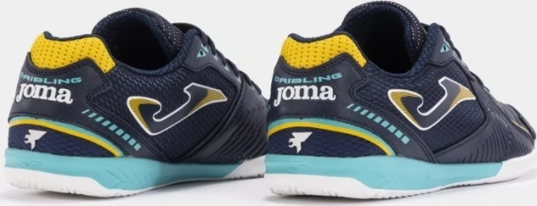 Футзалки (бампы) Joma DRIBLING темно-сине-голубо-желтые DRIW2403IN