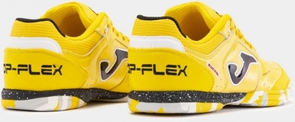 Футзалки (бампы) Joma TOP FLEX желто-черно-белые TOPW2428IN