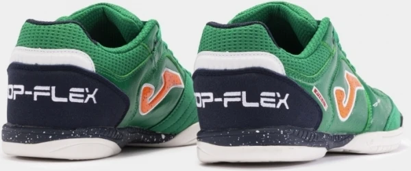 Футзалки (бампы) Joma TOP FLEX зелено-оранжевые TOPW2415IN