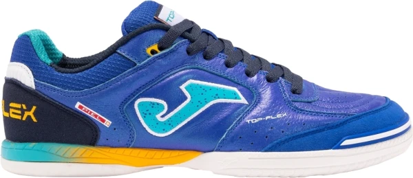 Футзалки (бампы) Joma TOP FLEX сине-бирюзово-оранжевые TOPW2404IN