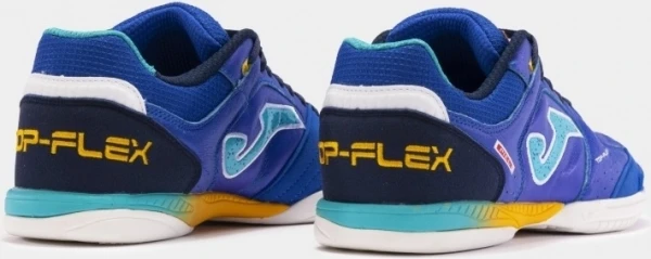 Футзалки (бампы) Joma TOP FLEX сине-бирюзово-оранжевые TOPW2404IN