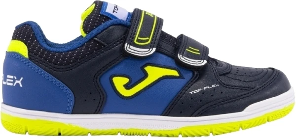 Футзалки (бампи) дитячі Joma TOP FLEX JR темно-синьо-салатові TPJW2403INV