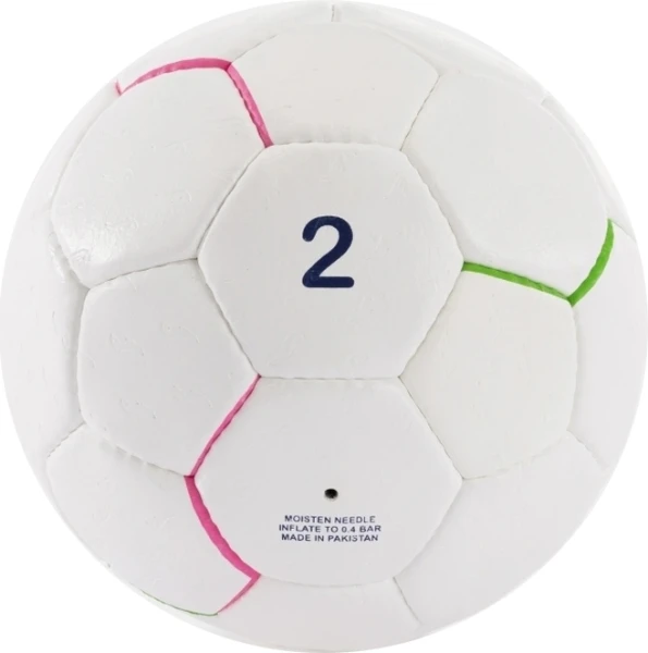 Гандбольний м'яч Joma S-GRIP B2 біло-рожево-зелений Розмір 2 401387.204