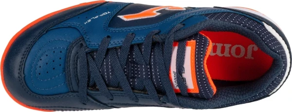 Сороконіжки (шиповки) дитячі Joma TOP FLEX JR темно-синьо-помаранчеві TPJW2433TF
