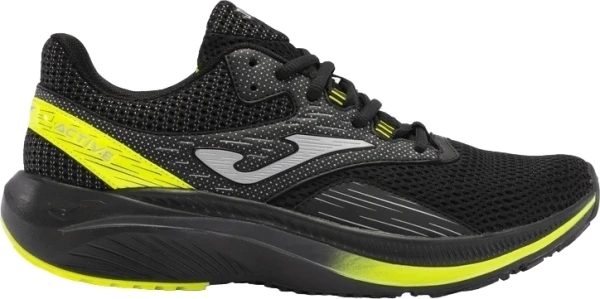 Кроссовки беговые Joma ACTIVE черно-желтые RACTIW2431