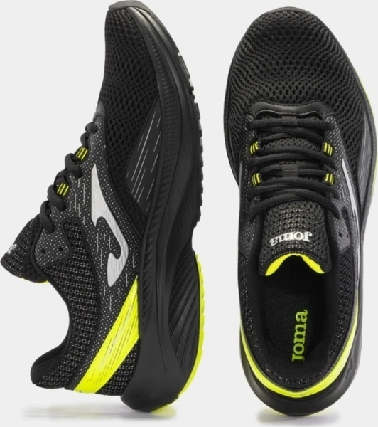Кроссовки беговые Joma ACTIVE черно-желтые RACTIW2431