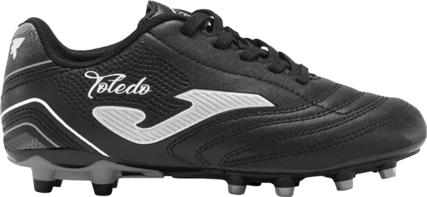 Бутсы детские Joma TOLEDO JR черные TOJW2401FG