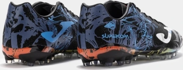Бутси Joma SUPERCOPA чорно-синьо-жовтогарячі SUPS2441AG