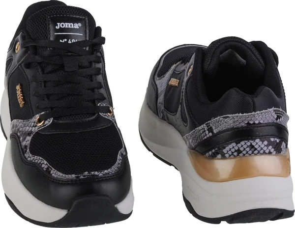 Кроссовки женские Joma 404 черно-серые C404LS2301