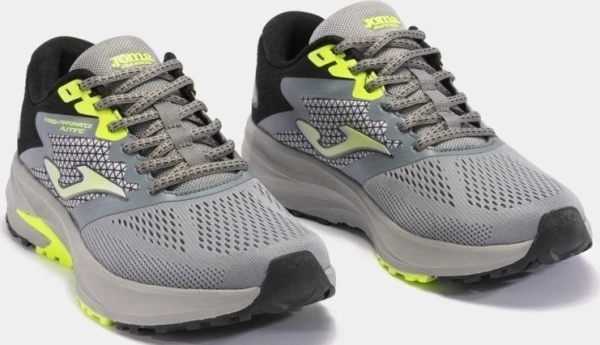 Кроссовки беговые Joma SPEED серо-черно-лимонные RSPEEW2431