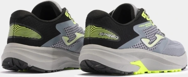 Кроссовки беговые Joma SPEED серо-черно-лимонные RSPEEW2431
