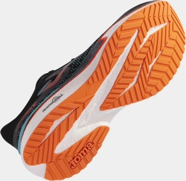 Кросівки бігові Joma STORM VIPER чорно-бірюзово-жовтогарячі RVIPEW2401
