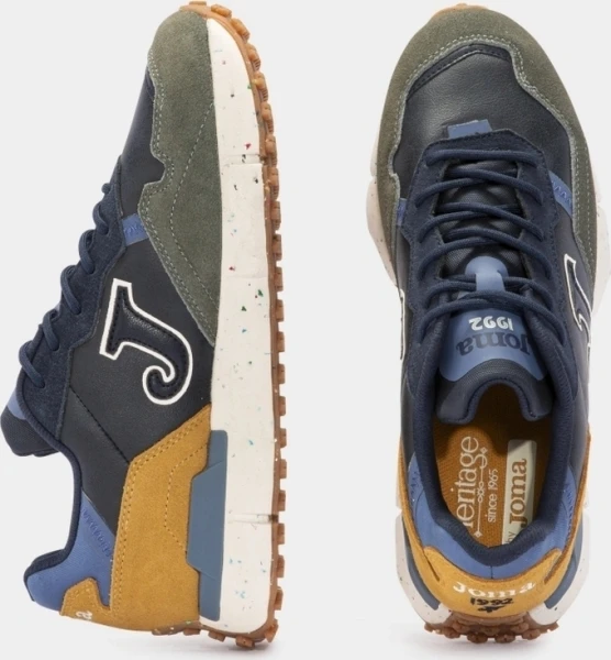 Кроссовки Joma 1992 темно-сине-серо-оранжевые C1992W2403