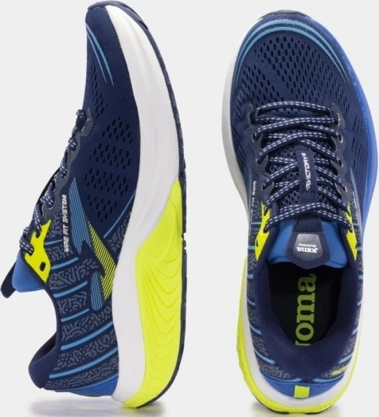 Кроссовки беговые Joma VICTORY темно-сине-желтые RVICTW2403