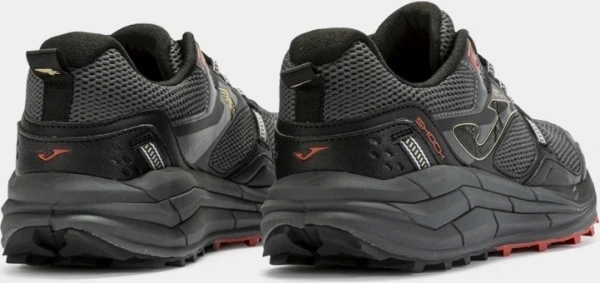 Кроссовки трекинговые Joma SHOCK темно-серо-черно-красные TKSHOW2422