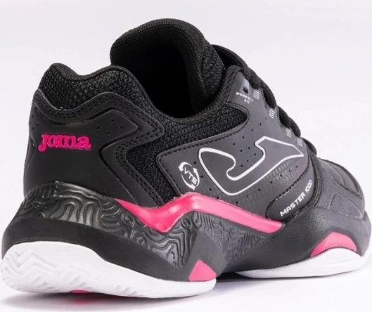 Кросівки тенісні жіночі Joma MASTER 1000 чорно-рожеві TM10LS2401C