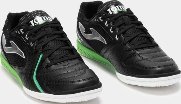 Футзалки (бампы) Joma DRIBLING черно-салатово-голубые DRIS2501IN