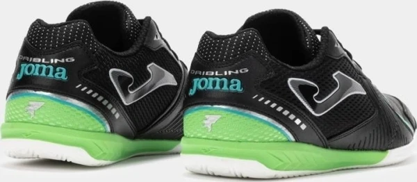 Футзалки (бампы) Joma DRIBLING черно-салатово-голубые DRIS2501IN