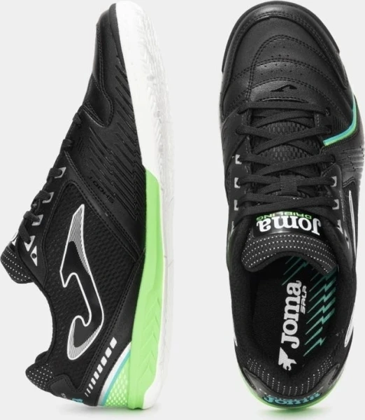 Футзалки (бампы) Joma DRIBLING черно-салатово-голубые DRIS2501IN