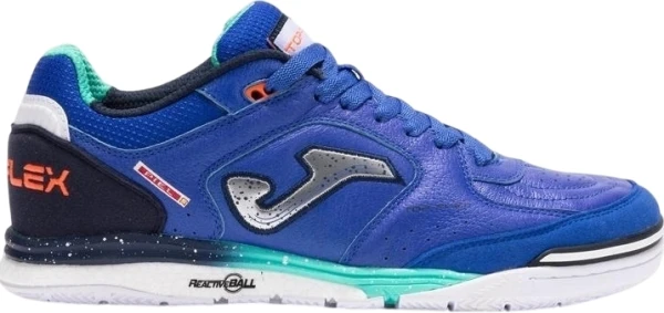 Футзалки (бампи) Joma TOP FLEX REBOUND синьо-бірюзово-оранжеві TORS2504IN