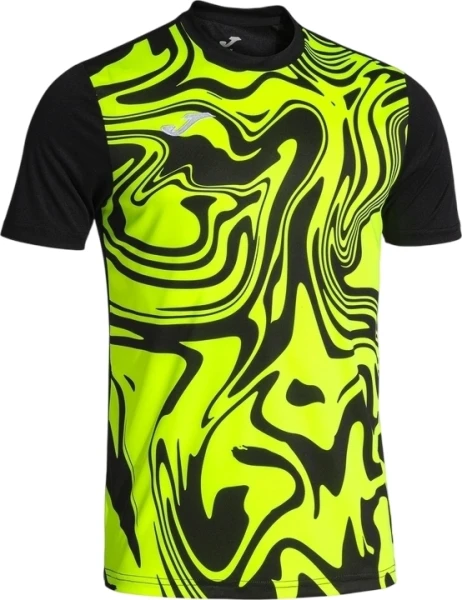 Футболка Joma LION II черно-лимонная 103729.121