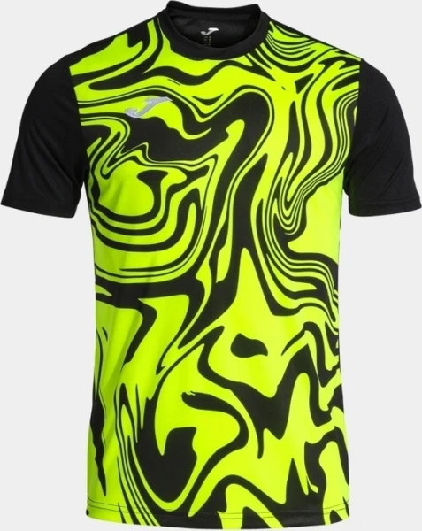 Футболка Joma LION II черно-лимонная 103729.121