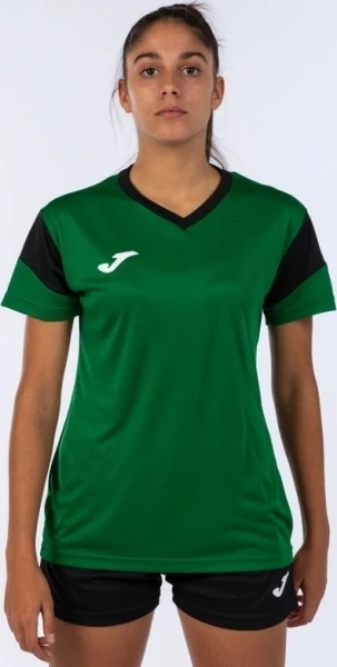Комплект футбольної форми жіночий Joma PHOENIX SET зелено-чорний 901709.451