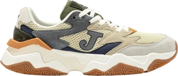 Кроссовки Joma 1400 бежево-серо-зеленые C1400S2536
