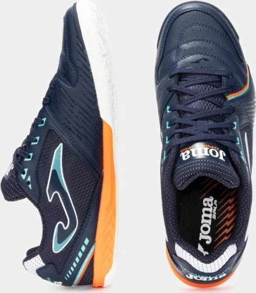 Футзалки (бампы) Joma DRIBLING темно-сине-оранжево-бирюзовые DRIS2503IN