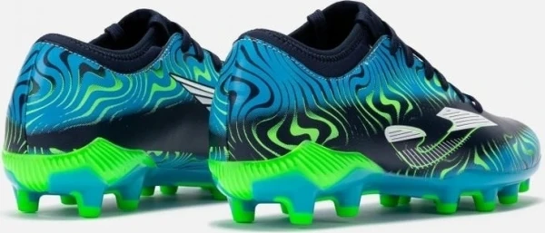 Бутсы Joma EVOLUTION темно-сине-голубо-салатовые EVOS2503FG