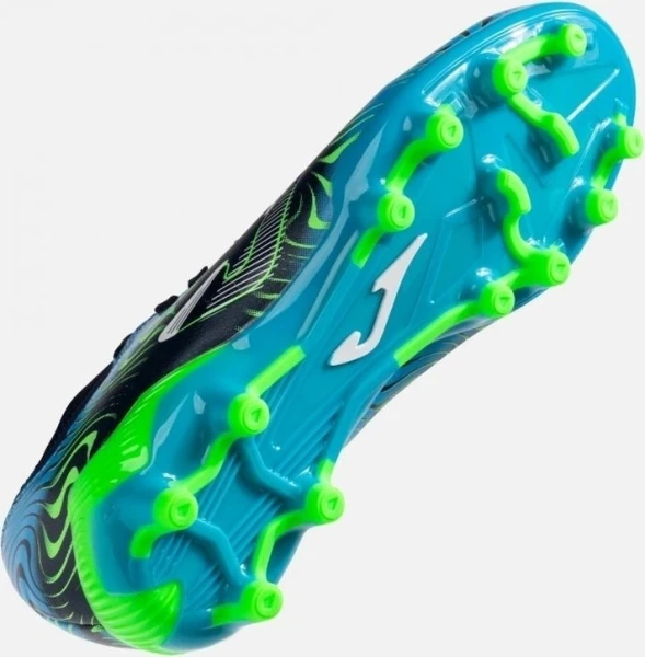 Бутсы Joma EVOLUTION темно-сине-голубо-салатовые EVOS2503FG