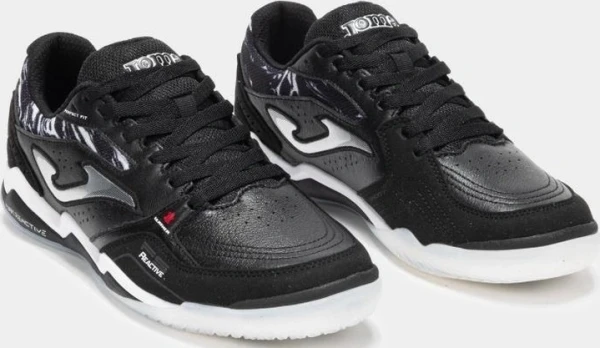 Футзалки (бампи) Joma FS REACTIVE чорно-білі FSS2501IN