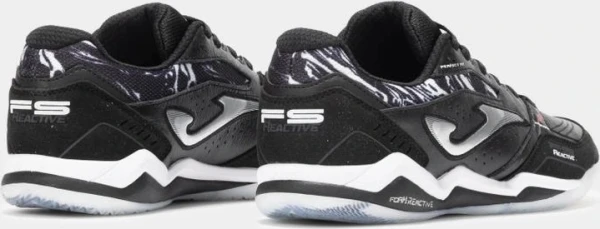 Футзалки (бампи) Joma FS REACTIVE чорно-білі FSS2501IN