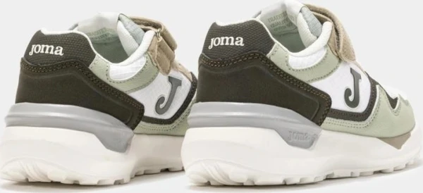 Кроссовки детские Joma 3080 бело-зелено-бежевые J3080S2515V