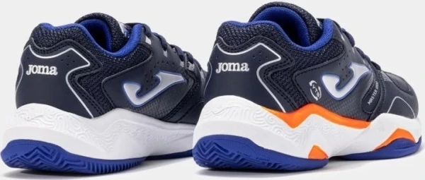 Кроссовки теннисные детские Joma MASTER 1000 темно-сине-бело-оранжевые JMATS2503C