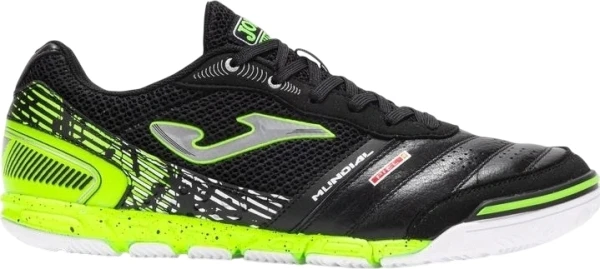 Футзалки (бампы) Joma MUNDIAL черно-лаймовые MUNS2501IN