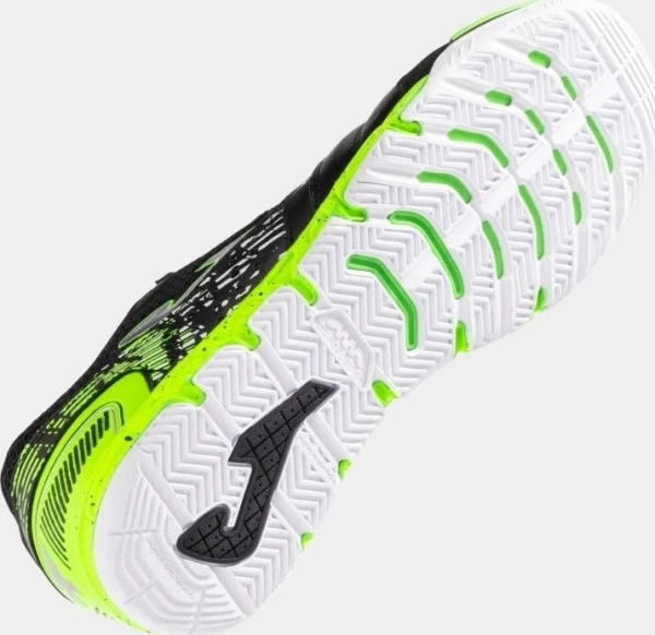 Футзалки (бампы) Joma MUNDIAL черно-лаймовые MUNS2501IN
