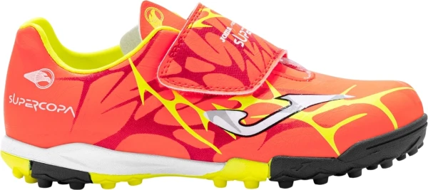 Сороконіжки (шиповки) дитячі Joma SUPER COPA оранжево-червоно-жовті SCJS2507TFV