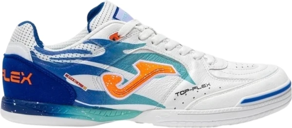 Футзалки (бампы) Joma TOP FLEX бело-сине-оранжевые TOPS2576IN