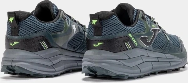 Кросівки для трейлраннінгу Joma SHOCK темно-сіро-салатові TKSHOS2515