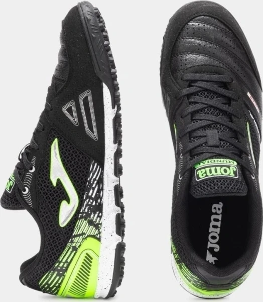 Сороконіжки (шиповки) Joma MUNDIAL чорно-лаймові MUNS2501TF