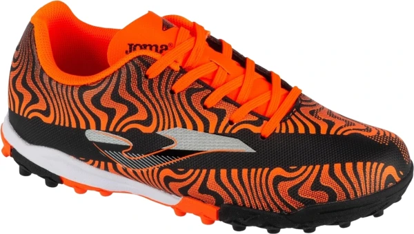 Сороконожки (шиповки) детские Joma EVOLUTION черно-оранжевые EVJS2501TF