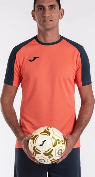 Футболка Joma ECO CHAMPIONSHIP оранжево-темно-синяя 102748.093