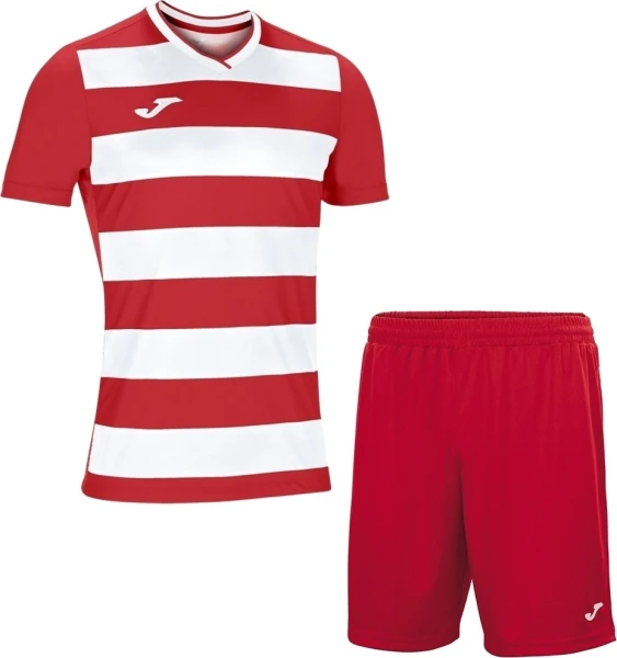 Комплект футбольной формы Joma EUROPA IV красно-белый 101466.602_100053.600