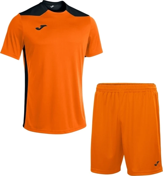 Комплект футбольной формы Joma CHAMPION VI оранжево-черный 101822.881_100053.880