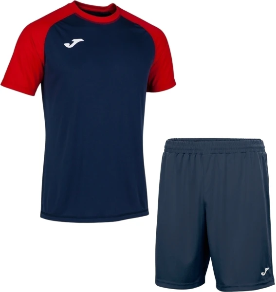 Комплект футбольної форми Joma TEAMWORK темно-синьо-червоний 102218.336_100053.331
