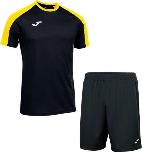 Комплект футбольної форми Joma ECO CHAMPIONSHIP чорно-жовтий 102748.109_100053.100